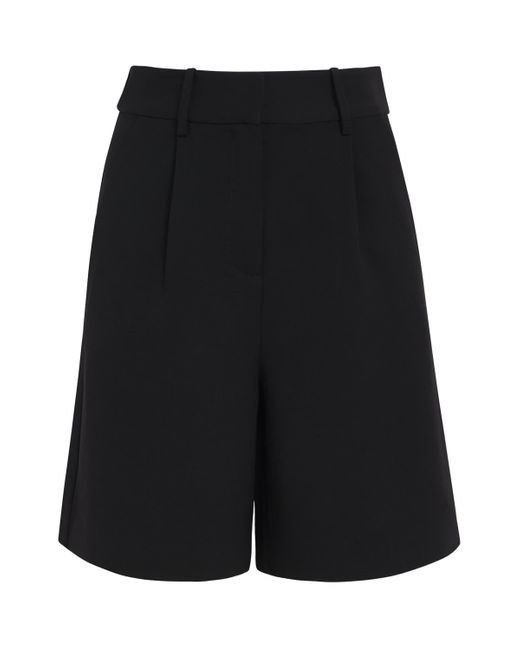 Almada Label Black Tailored Blair Shorts