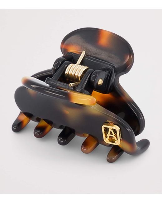 Alexandre De Paris Black Timeless Saint Germain Claw Hair Clip