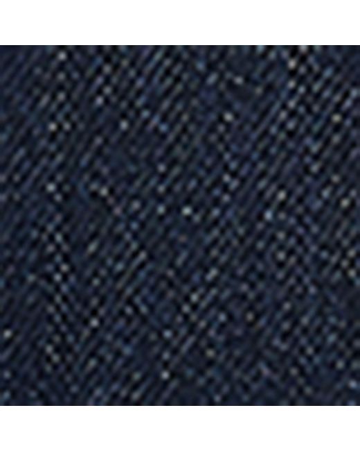 Alexander McQueen Blue Dark-wash Denim Jacket