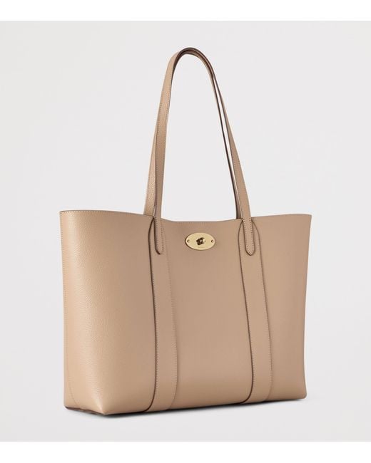 Mulberry Natural Small Leather Bayswater Tote Bag