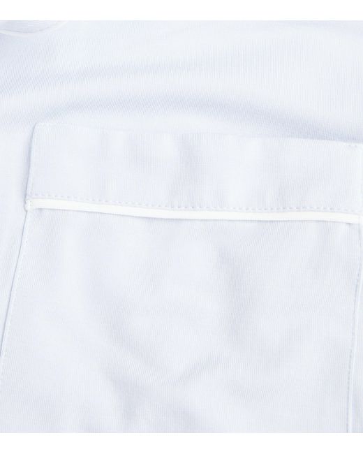 Eberjey White Gisele Short Pyjama Set
