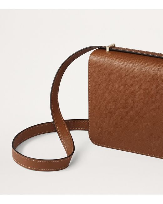 Cartier Brown Mini Calfskin C De Shoulder Bag