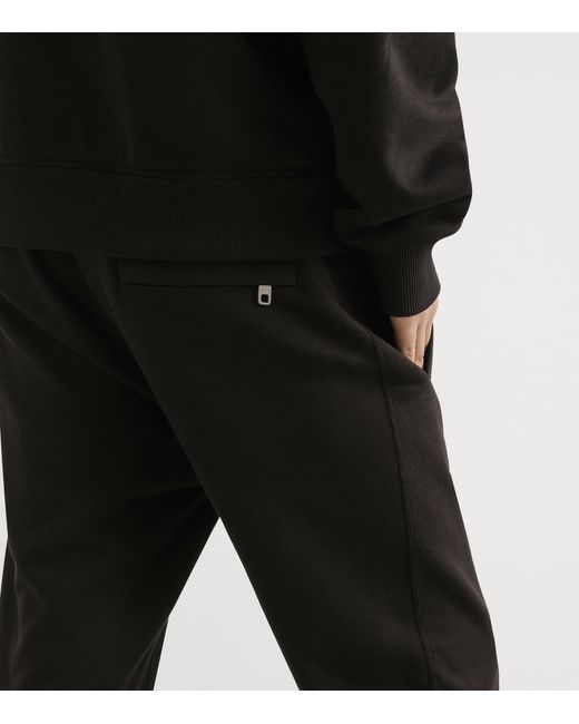 Dolce & Gabbana Black Cotton Logo Sweatpants for men