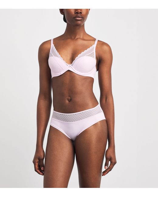 Chantelle Pink Norah Chic Underwired T-Shirt Bra