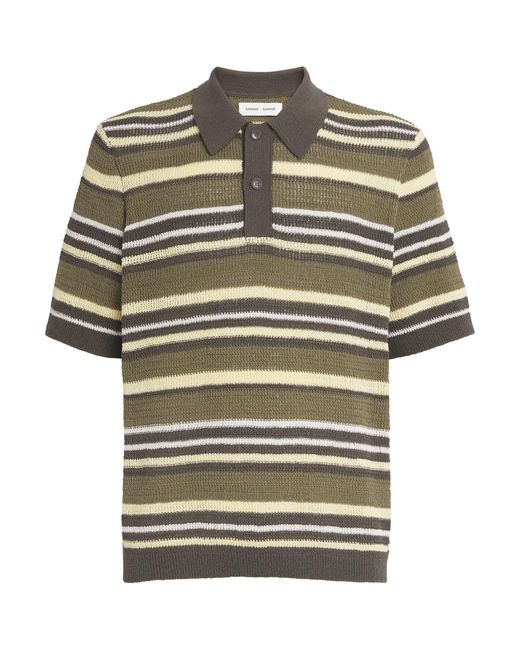 Samsøe & Samsøe Multicolor Organic Cotton-Blend Polo Shirt for men