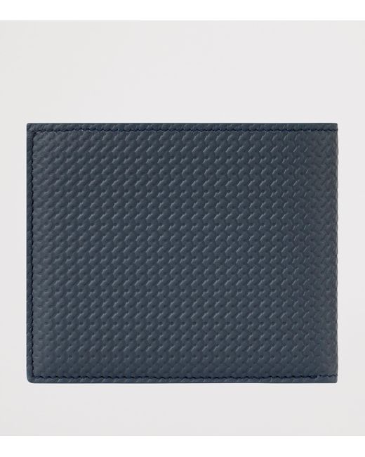 Chopard Blue Mini Leather Racing Bifold Wallet for men