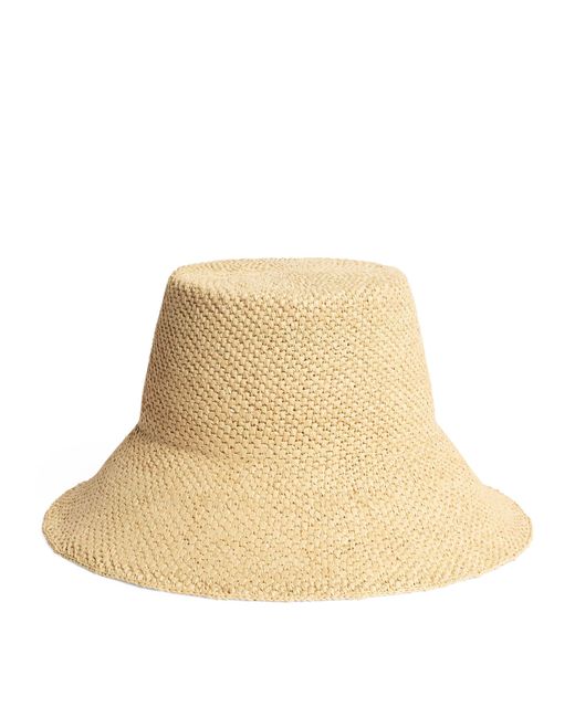 Lack of Color Natural Raffia Bucket Hat