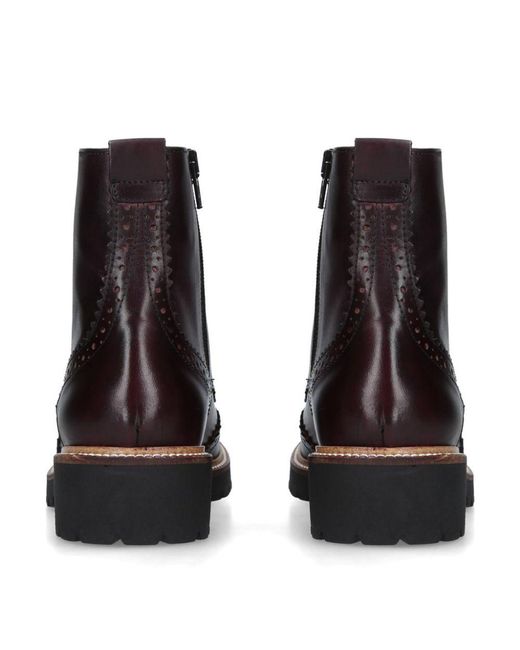 carvela brogue ankle boots