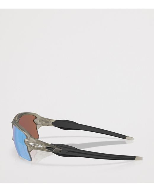Oakley Blue Flak 2.0 Xl Rectangle Sunglasses for men