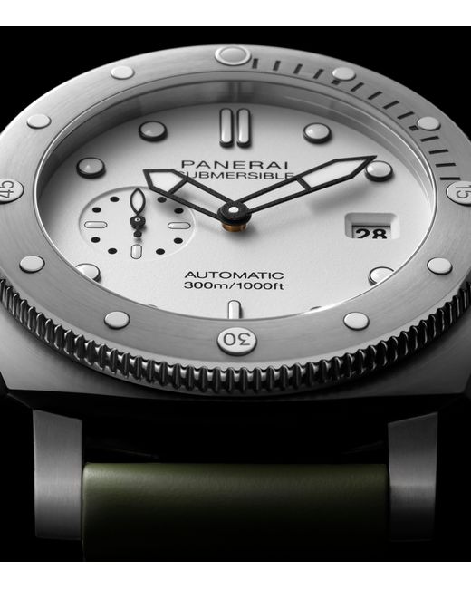 Panerai Gray Stainless Steel Submersible Watch for men