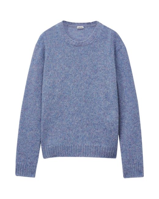 Loewe Blue Wool-blend Sweater for men