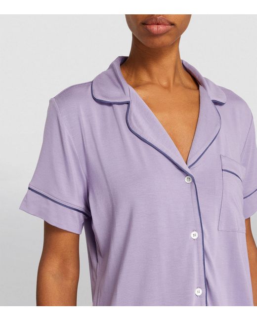 Eberjey Purple Gisele Pyjama Set