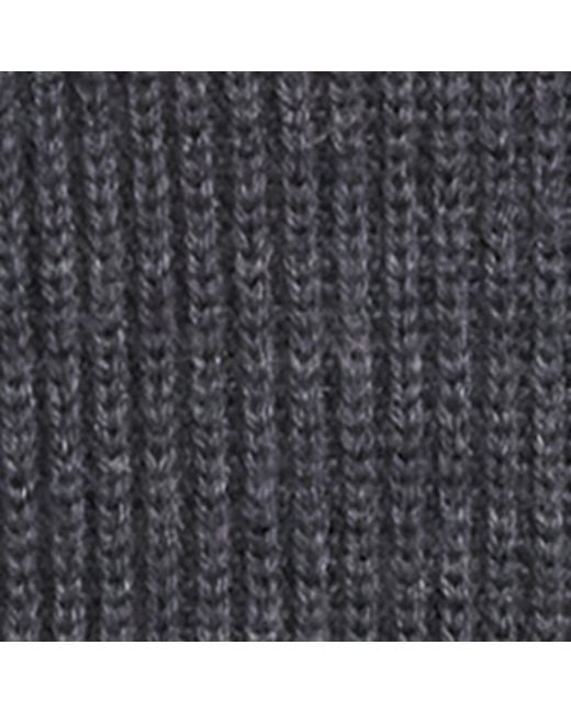 Barena Gray Virgin Wool Ribbed Cardigan for men