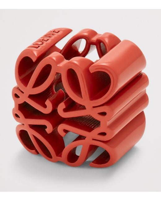 Loewe Red Bombe Anagram Personalisation Dice Charm