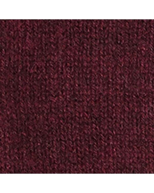 Brunello Cucinelli Purple Cashmere Gloves
