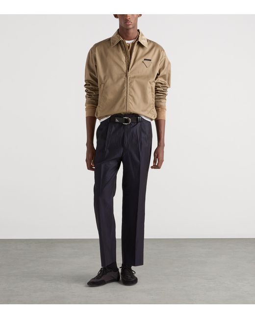Prada Natural Re-Nylon Blouson Jacket for men