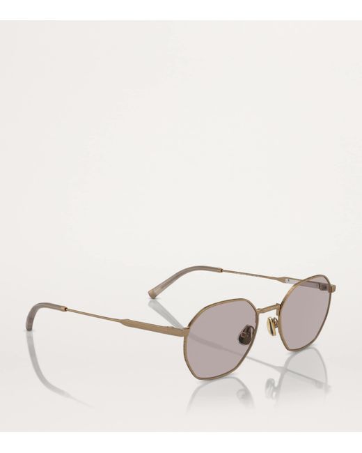 Brunello Cucinelli Gray Titanium Bc2003St Sunglasses