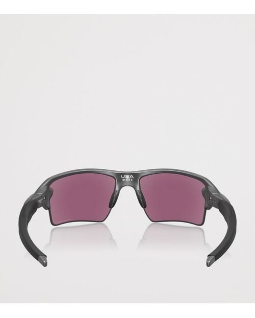 Oakley Green Flak 2.0 Xl Rectangle Sunglasses
