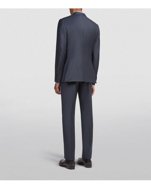 Zegna Blue Trofeo Wool 2-piece Suit for men
