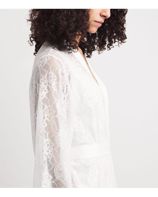 Bocan White Lace Mila Robe