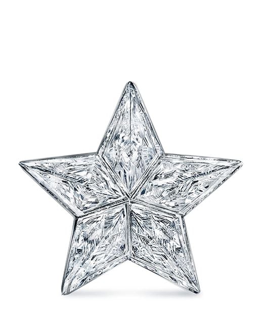 Maria Tash White Invisible Set Diamond Star Threaded Stud Earring
