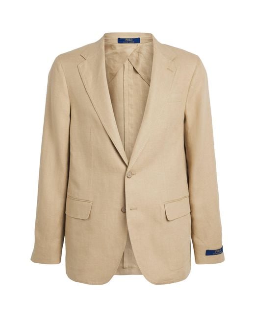 Polo Ralph Lauren Natural Linen Twill Blazer for men