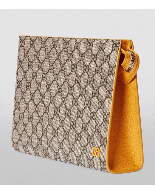 Gucci Natural Pouch With GG Detail for men