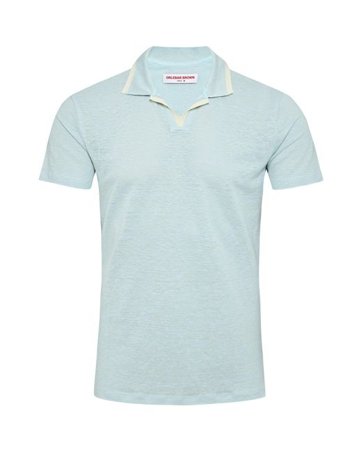 Orlebar Brown Blue Felix Polo Shirt for men
