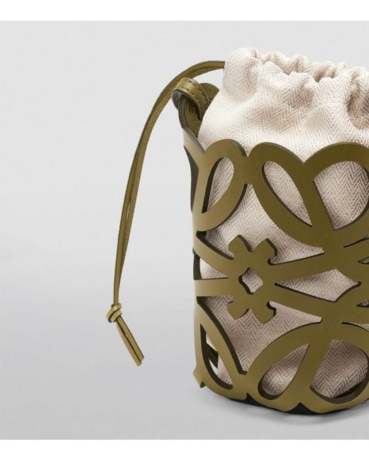 Loewe Metallic X Paula's Ibiza Anagram Cut-out Cross-body Bag