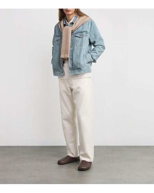 Samsøe & Samsøe Blue Organic Cotton Denim Jacket