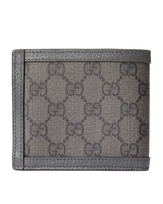 Gucci Gray Ophidia Gg Wallet for men