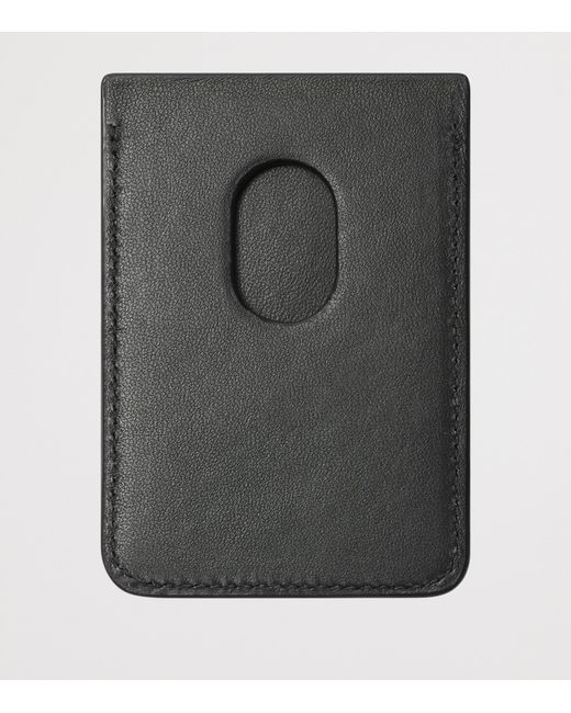 Burberry Metallic Check Magnetic Card Case