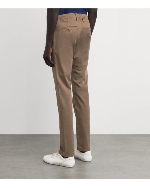 Jacob Cohen Brown Bobby Slim Chinos for men