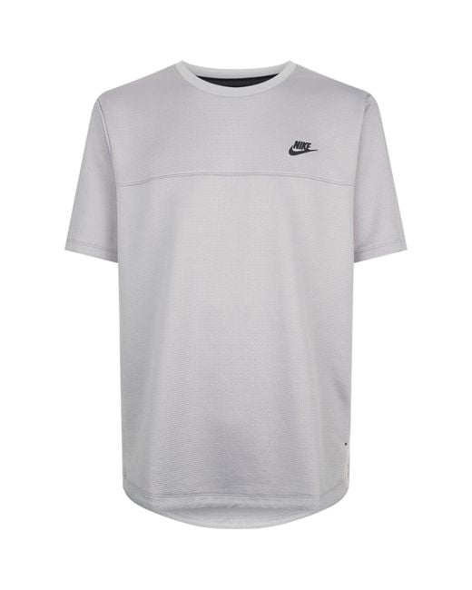 Nike Gray Tech Fleece T-shirt for men