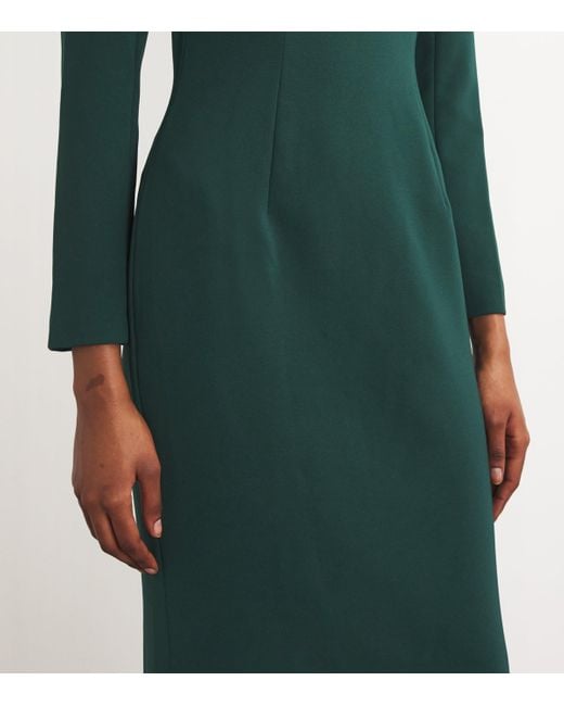 Jenny Packham Green Embellished Angel Eyes Gown