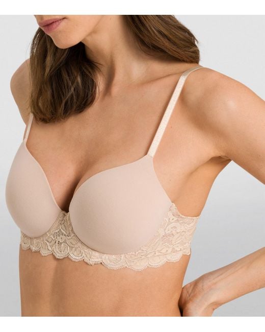 Hanro Brown Moments T-Shirt Bra