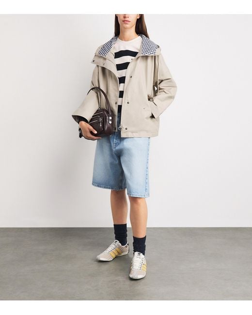Barbour Natural Showerproof Kingswood Hooded Jacket