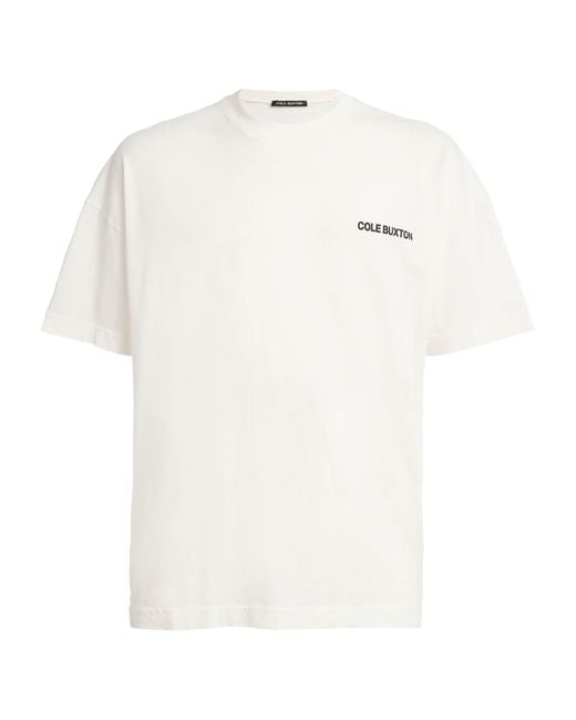 Cole Buxton White Sportswear T-Shirt for men