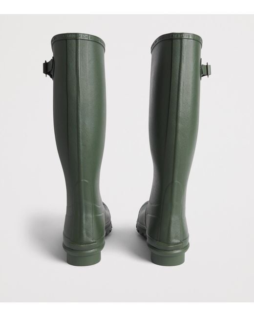 Barbour Green Tall Bede Wellington Boots for men