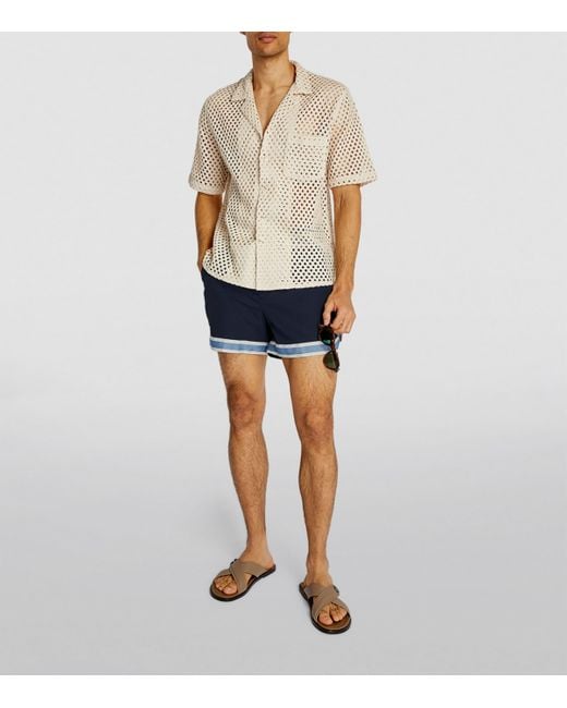 CHE Blue Baller Swim Shorts for men