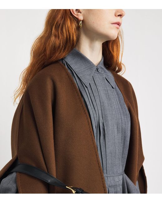 Wolk Morais Brown Cashmere Circle Jacket