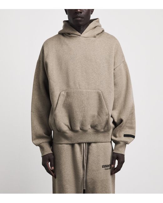 Fear Of God Brown Classic Fit Hoodie for men