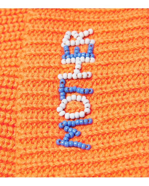 Mother Orange The Beaded Beanie