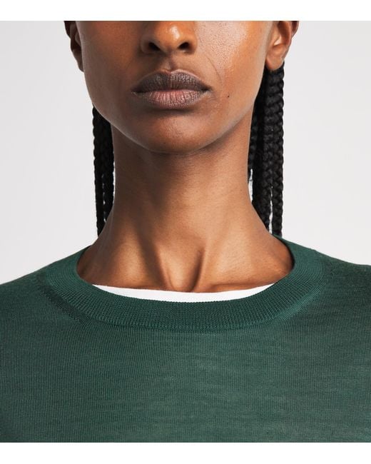 FFORME Green Merino Wool Mitchell Sweater