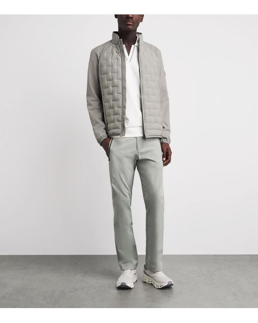 Bogner Gray Dajan Hybrid Jacket for men