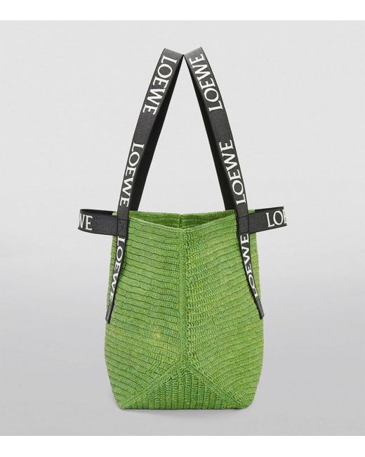 24PF new/LOEWE x Paula’s Ibizaバスケット Bag Green Loewe x Paula's Ibiza Large Green Anagram Basket Bag | Liberty