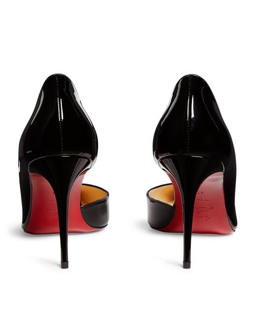 Christian Louboutin Black Iriza Patent Leather Pumps 85