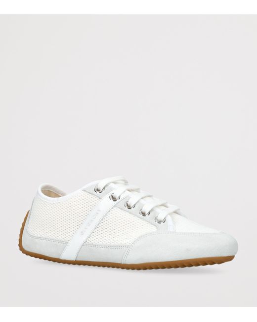Givenchy White Slim Low-Top Sneakers