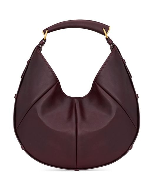 Saint Laurent Purple Medium Mombasa Shoulder Bag