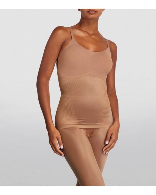 Spanx Brown Shape Invisible Cami Top